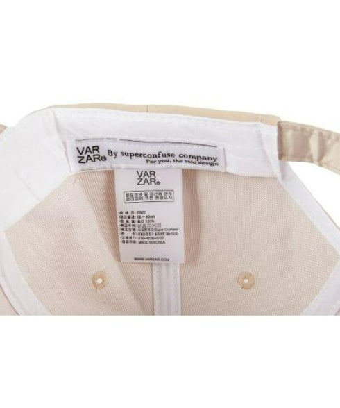 VARZAR(バザール)/Silver stud over fit ball cap/シルバー スタッズ オーバーフィット ベースボール キャップ | IL5232015 | ベージュ