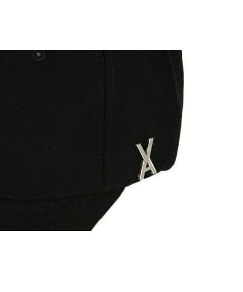 VARZAR(バザール)/Silver stud over fit ball cap/シルバー スタッズ オーバーフィット ベースボール キャップ | IL5232015 | ブラック