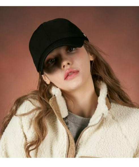 VARZAR(バザール)/Silver stud over fit ball cap/シルバー スタッズ オーバーフィット ベースボール キャップ | IL5232015 | ブラック