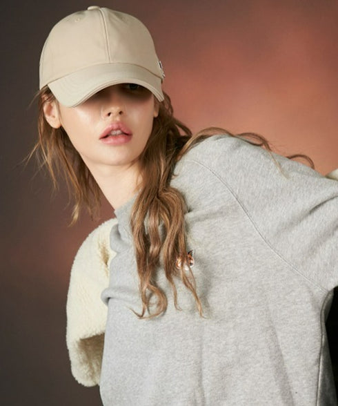 VARZAR(バザール)/Silver stud over fit ball cap/シルバー スタッズ オーバーフィット ベースボール キャップ | IL5232015 | ベージュ