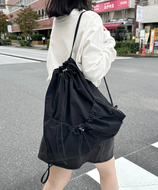 ドローコードナップサック/リュック | CL1233015 | ブラック