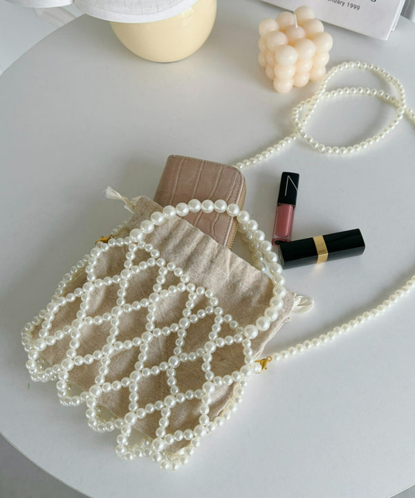 パール2WAYミニショルダーバッグ | LO1233024 | ホワイト