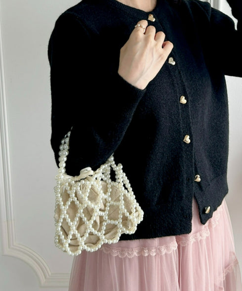 パール2WAYミニショルダーバッグ | LO1233024 | ホワイト