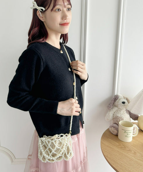 パール2WAYミニショルダーバッグ | LO1233024 | ホワイト