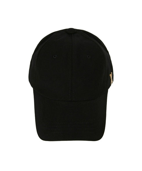 VARZAR(バザール)/Gold stud over fit ball cap/ゴールド スタッズ オーバーフィット ベースボール キャップ | IL5232026 | ブラック