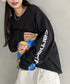 Carhartt(カーハート)/袖ロゴ ロンT USA規格 ルーズフィット ヘビーウェイト 6.75Oz ビッグサイズ オーバーサイズ コットン K231/ LOOSE FIT HEAVYWEIGHT LONG-SLEEVE LOGO SLEEVE GRAPHIC T-SHIRT | IM2233010 | ブラック