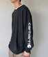 Carhartt(カーハート)/袖ロゴ ロンT USA規格 ルーズフィット ヘビーウェイト 6.75Oz ビッグサイズ オーバーサイズ コットン K231/ LOOSE FIT HEAVYWEIGHT LONG-SLEEVE LOGO SLEEVE GRAPHIC T-SHIRT | IM2233010 | ブラック