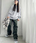 Carhartt(カーハート)/袖ロゴ ロンT USA規格 ルーズフィット ヘビーウェイト 6.75Oz ビッグサイズ オーバーサイズ コットン K231/ LOOSE FIT HEAVYWEIGHT LONG-SLEEVE LOGO SLEEVE GRAPHIC T-SHIRT | IM2233010 | グレー