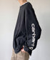 Carhartt(カーハート)/袖ロゴ ロンT USA規格 ルーズフィット ヘビーウェイト 6.75Oz ビッグサイズ オーバーサイズ コットン K231/ LOOSE FIT HEAVYWEIGHT LONG-SLEEVE LOGO SLEEVE GRAPHIC T-SHIRT | IM2233010 | ブラック