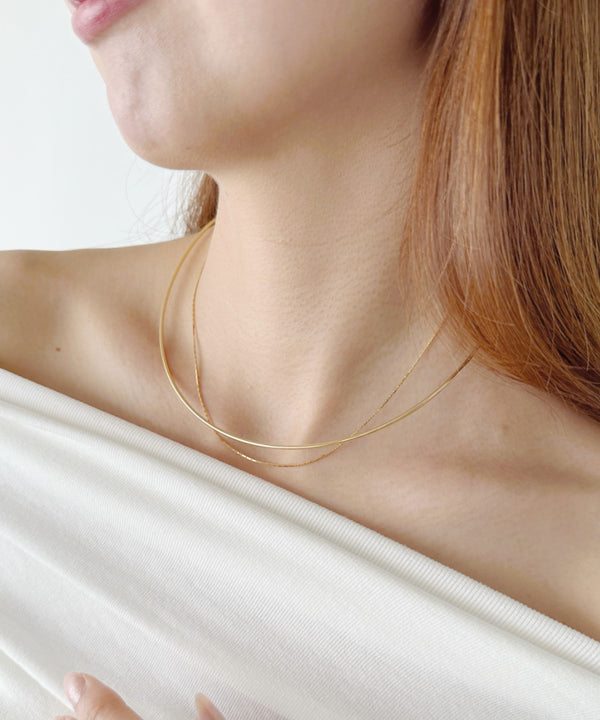 ショートメタルチョーカーネックレス | IS42311032 | ゴールド