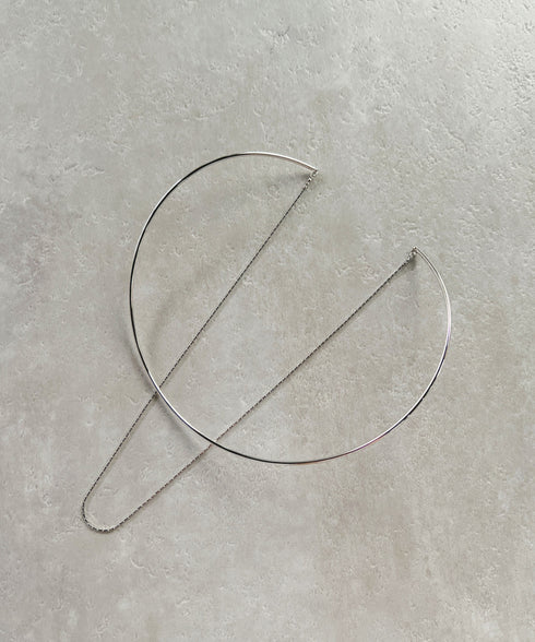 ショートメタルチョーカーネックレス | IS42311032 | シルバー