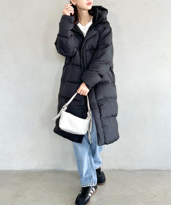 THE NORTH FACE(ザ・ノースフェイス)/軽量 保温 ロングダウンコート/RIVERTON T COAT | IM2233022 | チャコールグレー