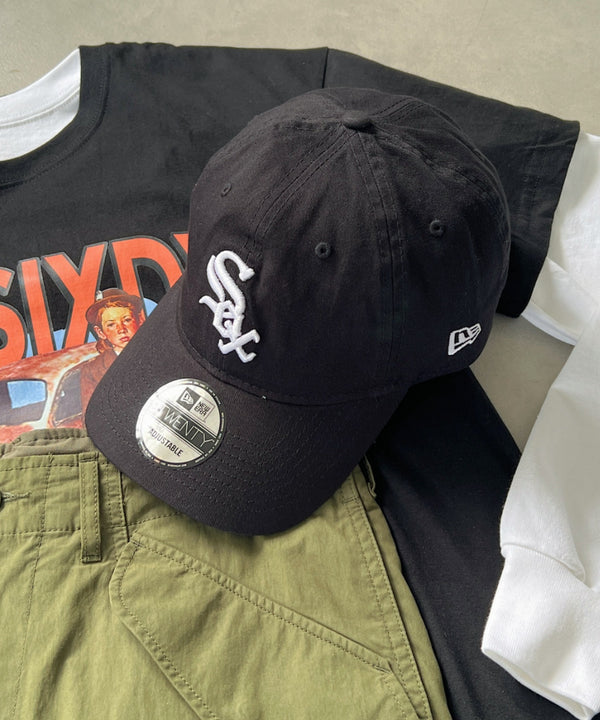 NEW ERA(ニューエラ)/9TWENTY MLB CORE CLASSIC 限定 メジャーリーグ べースボール ロゴキャップ MLB公式 チームロゴネームタグ アジャスター付 サイズ調整可能 | IM5232030 | ブラック系その他2