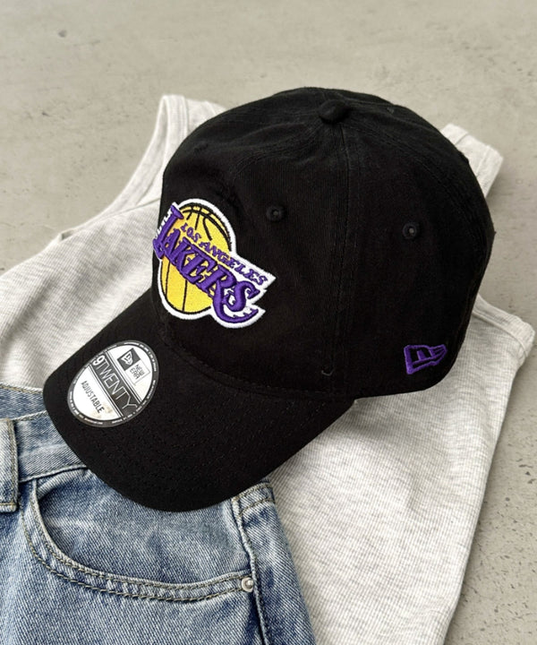 NEW ERA(ニューエラ)/9TWENTY MLB CORE CLASSIC 限定 メジャーリーグ べースボール ロゴキャップ MLB公式 チームロゴネームタグ アジャスター付 サイズ調整可能 | IM5232030 | ブラック系その他5