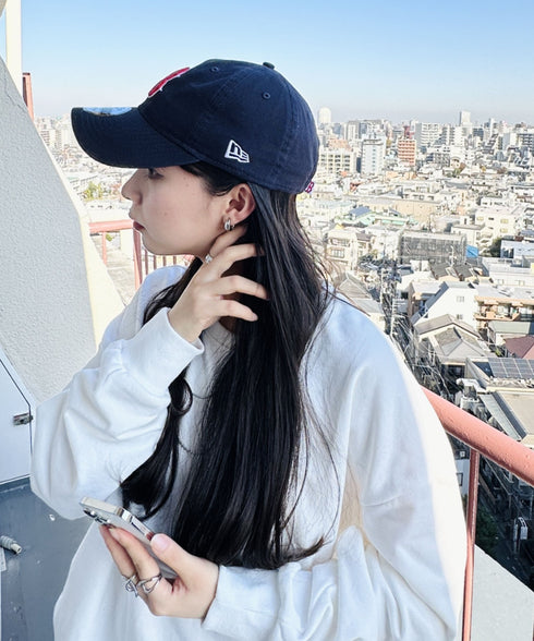 NEW ERA(ニューエラ)/9TWENTY MLB CORE CLASSIC 限定 メジャーリーグ べースボール ロゴキャップ MLB公式 チームロゴネームタグ アジャスター付 サイズ調整可能 | IM5232030 | ブルー系その他4