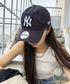 NEW ERA(ニューエラ)/9TWENTY MLB CORE CLASSIC 限定 メジャーリーグ べースボール ロゴキャップ MLB公式 チームロゴネームタグ アジャスター付 サイズ調整可能 | IM5232030 | ブラック