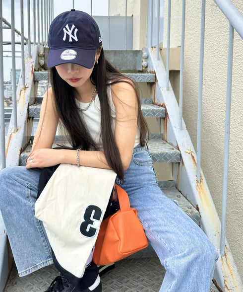 NEW ERA(ニューエラ)/9TWENTY MLB CORE CLASSIC 限定 メジャーリーグ べースボール ロゴキャップ MLB公式 チームロゴネームタグ アジャスター付 サイズ調整可能 | IM5232030 | ブラック