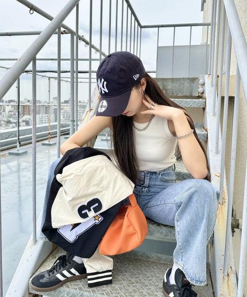 NEW ERA(ニューエラ)/9TWENTY MLB CORE CLASSIC 限定 メジャーリーグ べースボール ロゴキャップ MLB公式 チームロゴネームタグ アジャスター付 サイズ調整可能 | IM5232030 | ブラック