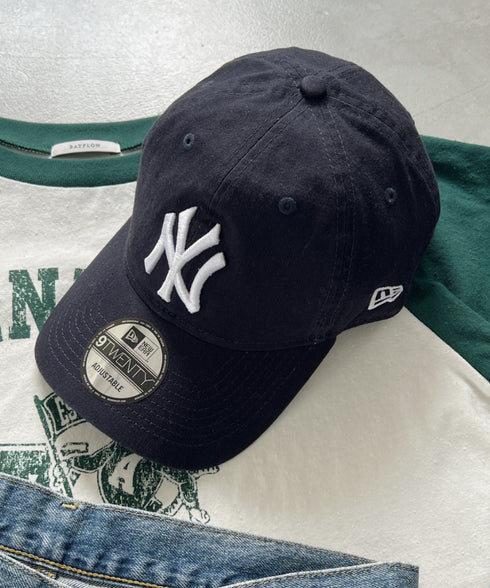 NEW ERA(ニューエラ)/9TWENTY MLB CORE CLASSIC 限定 メジャーリーグ べースボール ロゴキャップ MLB公式 チームロゴネームタグ アジャスター付 サイズ調整可能 | IM5232030 | ブラック