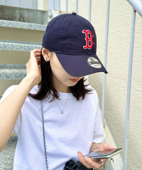 NEW ERA(ニューエラ)/9TWENTY MLB CORE CLASSIC 限定 メジャーリーグ べースボール ロゴキャップ MLB公式 チームロゴネームタグ アジャスター付 サイズ調整可能 | IM5232030 | ブルー系その他4