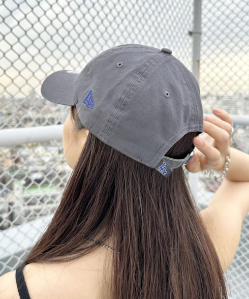 NEW ERA(ニューエラ)/9TWENTY MLB CORE CLASSIC 限定 メジャーリーグ べースボール ロゴキャップ MLB公式 チームロゴネームタグ アジャスター付 サイズ調整可能 | IM5232030 | グレー系その他