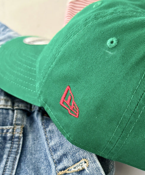 NEW ERA(ニューエラ)/9TWENTY MLB CORE CLASSIC 限定 メジャーリーグ べースボール ロゴキャップ MLB公式 チームロゴネームタグ アジャスター付 サイズ調整可能 | IM5232030 | グリーン系その他4