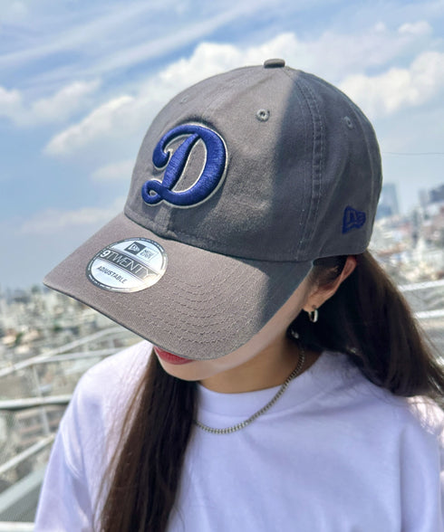 NEW ERA(ニューエラ)/9TWENTY MLB CORE CLASSIC 限定 メジャーリーグ べースボール ロゴキャップ MLB公式 チームロゴネームタグ アジャスター付 サイズ調整可能 | IM5232030 | グレー系その他5