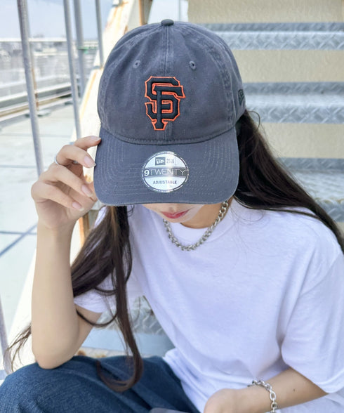 NEW ERA(ニューエラ)/9TWENTY MLB CORE CLASSIC 限定 メジャーリーグ べースボール ロゴキャップ MLB公式 チームロゴネームタグ アジャスター付 サイズ調整可能 | IM5232030 | グレー系その他6