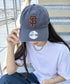 NEW ERA(ニューエラ)/9TWENTY MLB CORE CLASSIC 限定 メジャーリーグ べースボール ロゴキャップ MLB公式 チームロゴネームタグ アジャスター付 サイズ調整可能 | IM5232030 | グレー系その他6