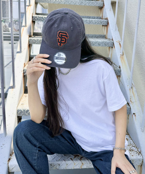 NEW ERA(ニューエラ)/9TWENTY MLB CORE CLASSIC 限定 メジャーリーグ べースボール ロゴキャップ MLB公式 チームロゴネームタグ アジャスター付 サイズ調整可能 | IM5232030 | グレー系その他6
