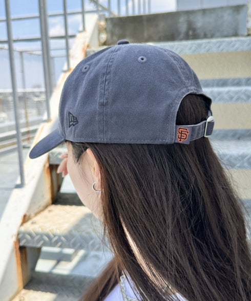 NEW ERA(ニューエラ)/9TWENTY MLB CORE CLASSIC 限定 メジャーリーグ べースボール ロゴキャップ MLB公式 チームロゴネームタグ アジャスター付 サイズ調整可能 | IM5232030 | グレー系その他6