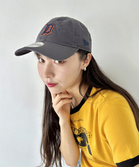 NEW ERA(ニューエラ)/9TWENTY MLB CORE CLASSIC 限定 メジャーリーグ べースボール ロゴキャップ MLB公式 チームロゴネームタグ アジャスター付 サイズ調整可能 | IM5232030 | チャコールグレー