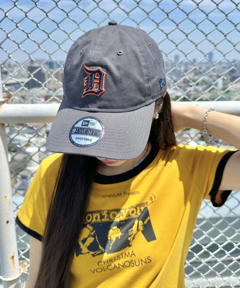 NEW ERA(ニューエラ)/9TWENTY MLB CORE CLASSIC 限定 メジャーリーグ べースボール ロゴキャップ MLB公式 チームロゴネームタグ アジャスター付 サイズ調整可能 | IM5232030 | チャコールグレー