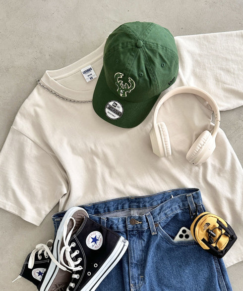 NEW ERA(ニューエラ)/9TWENTY MLB CORE CLASSIC 限定 メジャーリーグ べースボール ロゴキャップ MLB公式 チームロゴネームタグ アジャスター付 サイズ調整可能 | IM5232030 | オリーブ