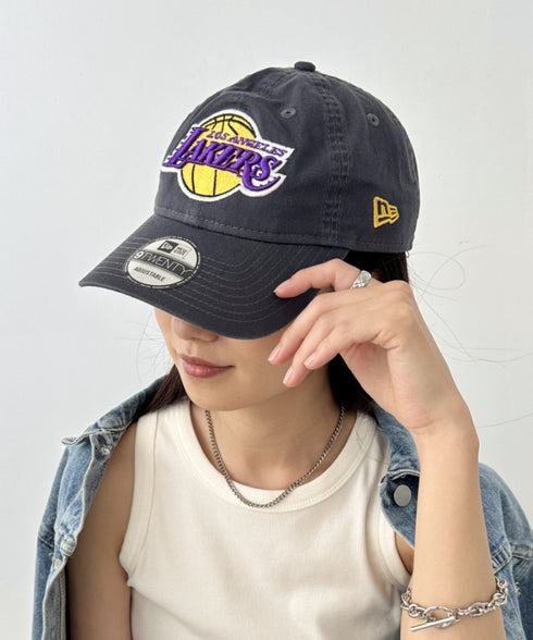 NEW ERA(ニューエラ)/9TWENTY MLB CORE CLASSIC 限定 メジャーリーグ べースボール ロゴキャップ MLB公式 チームロゴネームタグ アジャスター付 サイズ調整可能 | IM5232030 | グレー系その他2