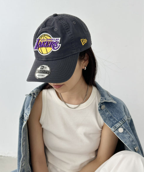 NEW ERA(ニューエラ)/9TWENTY MLB CORE CLASSIC 限定 メジャーリーグ べースボール ロゴキャップ MLB公式 チームロゴネームタグ アジャスター付 サイズ調整可能 | IM5232030 | グレー系その他2