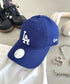 NEW ERA(ニューエラ)/9TWENTY MLB CORE CLASSIC 限定 メジャーリーグ べースボール ロゴキャップ MLB公式 チームロゴネームタグ アジャスター付 サイズ調整可能 | IM5232030 | ブルー系その他