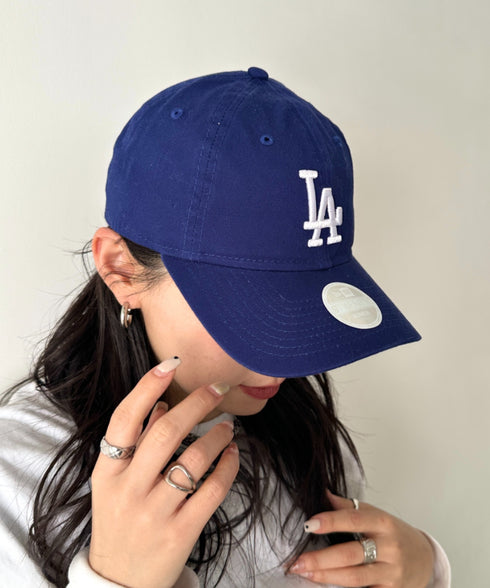 NEW ERA(ニューエラ)/9TWENTY MLB CORE CLASSIC 限定 メジャーリーグ べースボール ロゴキャップ MLB公式 チームロゴネームタグ アジャスター付 サイズ調整可能 | IM5232030 | ブルー系その他