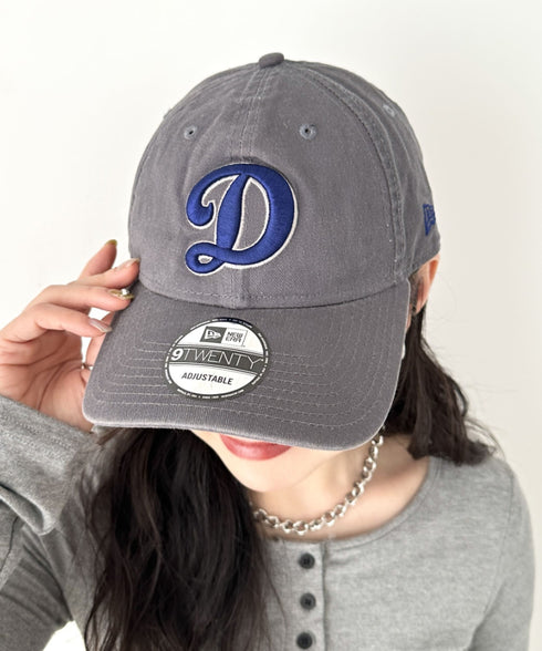 NEW ERA(ニューエラ)/9TWENTY MLB CORE CLASSIC 限定 メジャーリーグ べースボール ロゴキャップ MLB公式 チームロゴネームタグ アジャスター付 サイズ調整可能 | IM5232030 | グレー系その他5