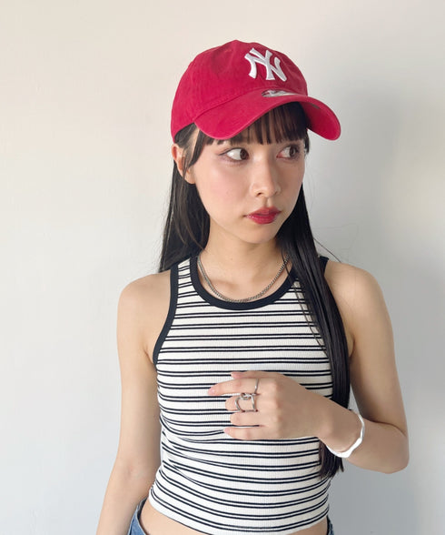 NEW ERA(ニューエラ)/9TWENTY MLB CORE CLASSIC 限定 メジャーリーグ べースボール ロゴキャップ MLB公式 チームロゴネームタグ アジャスター付 サイズ調整可能 | IM5232030 | レッド