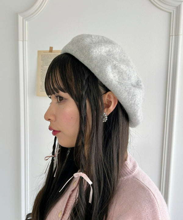 【11色展開】ベーシックベレー帽 | LO5233112 | ライトグレー