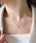 一粒ビジューネックレス | IS4233286 | シルバー