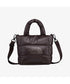 THE NORTH FACE(ザ・ノースフェイス)/2WAY メタリック ミニ ショルダーパデットバッグ/PLUMPY TOTE BAG | IM1233037 | ダークブラウン
