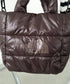 THE NORTH FACE(ザ・ノースフェイス)/2WAY メタリック ミニ ショルダーパデットバッグ/PLUMPY TOTE BAG | IM1233037 | ダークブラウン