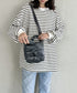 THE NORTH FACE(ザ・ノースフェイス)/2WAY メタリック ミニ ショルダーパデットバッグ/PLUMPY TOTE BAG | IM1233037 | グレー