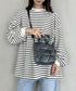 THE NORTH FACE(ザ・ノースフェイス)/2WAY メタリック ミニ ショルダーパデットバッグ/PLUMPY TOTE BAG | IM1233037 | グレー