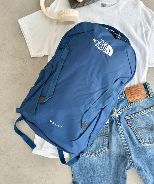 【USAモデル】THE NORTH FACE(ザ・ノースフェイス)/大容量 27L収納 A4・15インチ対応 リュック バックパック/Vault | IM1231057 | ブルー