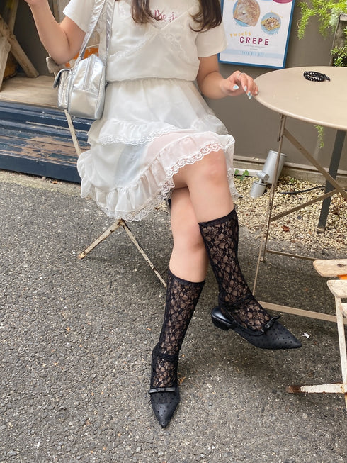 レースソックス | SL4242601 | ブラック