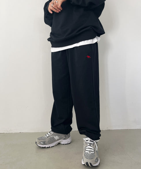 【POLO CHAMPS/ポロチャンプス】 別注 ワンポイント刺繍 スウェットパンツ セットアップ対応 | CL2233460 | ブラック