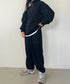 【POLO CHAMPS/ポロチャンプス】 別注 ワンポイント刺繍 スウェットパンツ セットアップ対応 | CL2233460 | ブラック